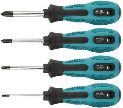 Allecto - Screwdriver Set - 4-delige Y-Type Tri-Point Precision Set - Precisie schroevendraaiers voor fijne klussen - Handgereedschap - Ideaal voor...