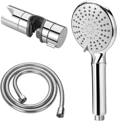 SVN® Douchekop met Slang en Wandhouder - Douchekop - Douchekop Grohe - Zilver - ‎28cm x 12cm x 7cm
