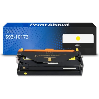 PrintAbout huismerk Toner 593-10173 (NF556) Geel Geschikt voor Dell