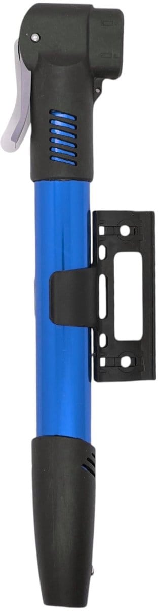 Dailygoods- Fietspomp Klein - Mini-luchtpomp met T-handgreep - Inclusief Framehouder - 11 Bar/160 PSI - Compact en Lichtgewicht - Voor Alle Ventielen