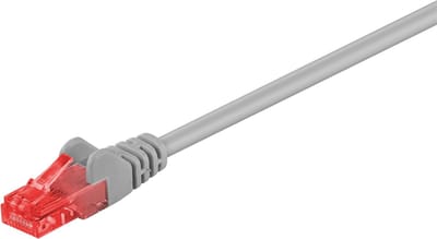 U/UTP CAT6 Gigabit netwerkkabel / grijs - PVC - 1,5 meter
