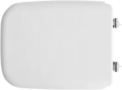 Toiletbril - WC Deksel - Badkamer Vernieuwen - Originele Pasvorm - 44x34.5 cm - Wit