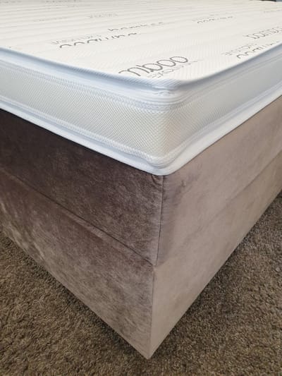 Topper 80x190 HR55 Koudschuim ca.12cm dik Anti allergie Bamboo exclusive.