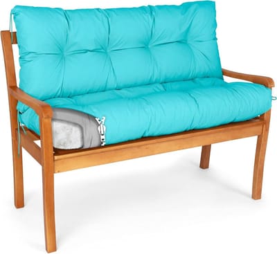 Bank Kussen - Zitkussen Buiten - Terras Ontspanning - Waterafstotend Vlekbestendig - 190 x 80 cm - Munt