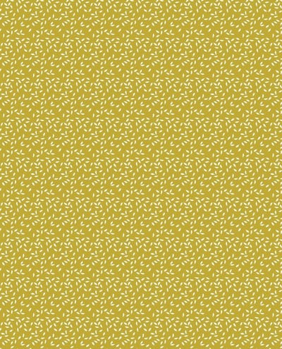 Texture Decopatch papier goudkleurig met witte blaadjes hotfoil