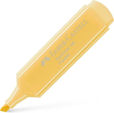 Faber-Castell tekstmarker 46 - pastel vanille - markeerstift - FC-154667