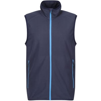 Regatta Heren Navigate Fleece Gilet (Marine / Frans Blauw)
