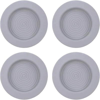 Wasmachine Trillingskussens - Anti-slip Dempers - Apparaten Stabiliseren - Geluidsreducerend Ontwerp - 4 stuks - Zwart