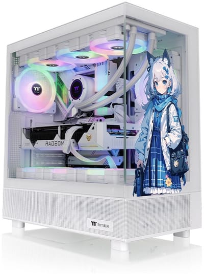 Thermaltake View 270 SP Edition Snow White Midi-tower PC-behuizing Wit
