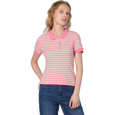 Damespolo Ragwear Colaro Stripes