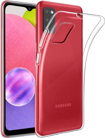 Hoesje Geschikt Voor Samsung Galaxy A03s hoesje - Galaxy A03S case - Transparant hoesje Hoesje Geschikt Voor Samsung Galaxy A03s - Siliconen hoesje - Transparant