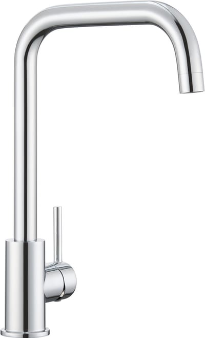 Cecipa Max Keukenkraan - Gebürstet - RVS - 360° Draaibaar - 40% Waterbesparing - Montagegat Ø34-36 mm - Chroom