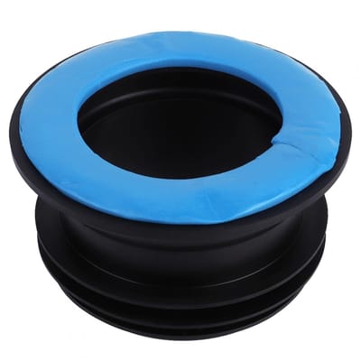 Allecto - Wc-afdichting - Universele Wc-rubberen Ring - Geurbestendig en duurzaam - 12,5 x 8 x 7 cm - Afdichtring voor toiletafvoer - Geschikt voor...