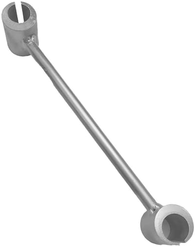 Allecto - Scharnierafstelgereedschap - Stalen Legering - Ergonomisch ontwerp voor eenvoudig gebruik - 28 x 5 x 2 cm - Scharnieronderhoudsgereedscha...
