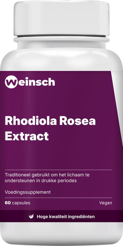 Weinsch Rhodiola Rosea Extract | 500mg | 60 capsules