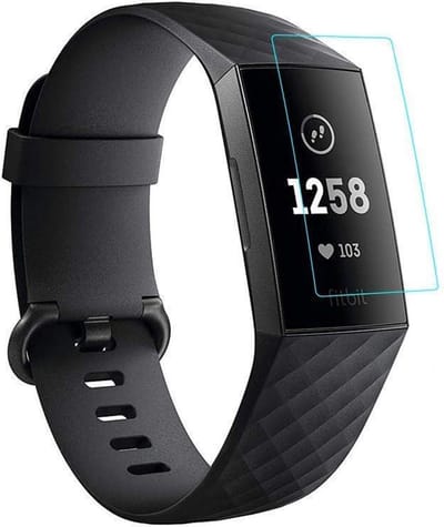 Screenprotector geschikt voor Fitbit Charge 3 van iCall - Crystal Clear