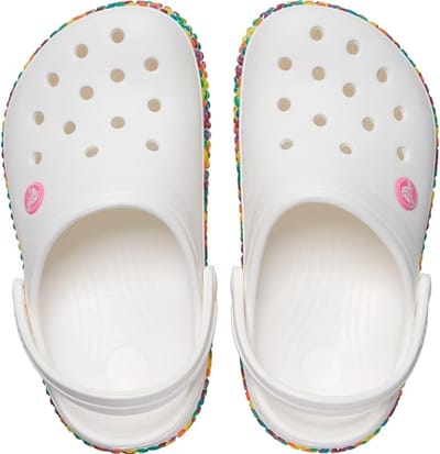 Crocs Crocband Gem Band Clog Kids White Maat 30/31 US C13
