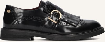 Fred De La Bretoniere Paris Groove Loafers Dames - Instappers - Zwart - Maat 38