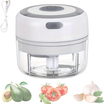 Xerolax Vleesmolen - Gehaktmolen - Meat Grinder - Elecktrisch - Machine - Foodprocessor - Meat Mincer - Keukenmixer - Keukenmachine - Automatisch - 100ML - Wit