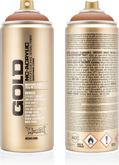 Montana GOLD G8090 Nougat spuitbus 400ml