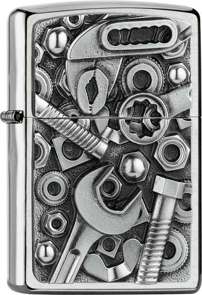 Aansteker Zippo Screws and Tools Emblem