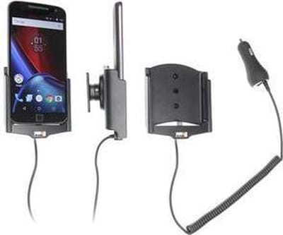 Brodit houder geschikt voor Motorola Moto G4 / G Plus Actieve houder met 12/24V lader
