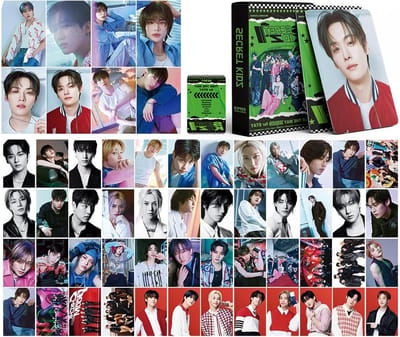 Stray Kids Lomo Cards Set van 54 Stuks - Kpop Photo Cards voor Fans, Verzamelobjecten en Album Merchandise