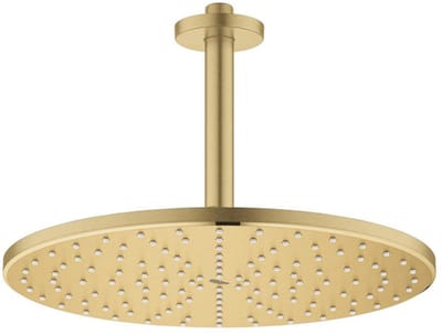 Grohe Rainshower Mono 310 Hoofddouche - 31cm - 1 straalsoort - plafondarm 14.2cm - brushed cool sunrise (goud)