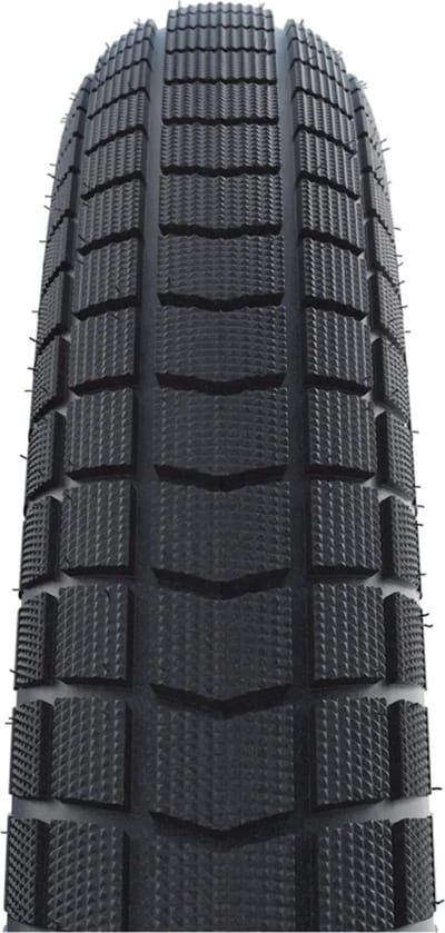 Schwalbe Fatbike buitenband - Zwart met reflectie - 20x4.00 - Comfort en betrouwbaarheid