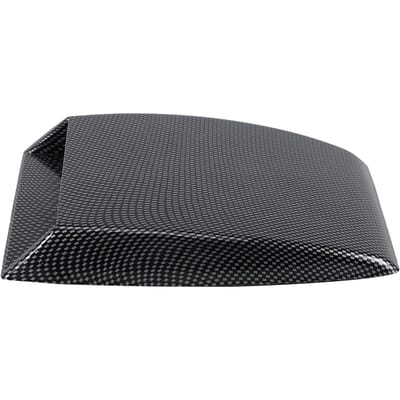 Universele Auto Decoratieve Luchtstroom Inlaat Scoop Motorkap Ventilatie Sticker Cover Motorkap Carbon fiber color