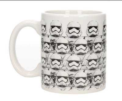 Merchandising STAR WARS 7 - Mug - Stormtroopers Pattern White Ceramic