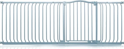 Safetots Klemhekje met Gebogen Bovenkant, 207cm - 216cm, Mat Grijs