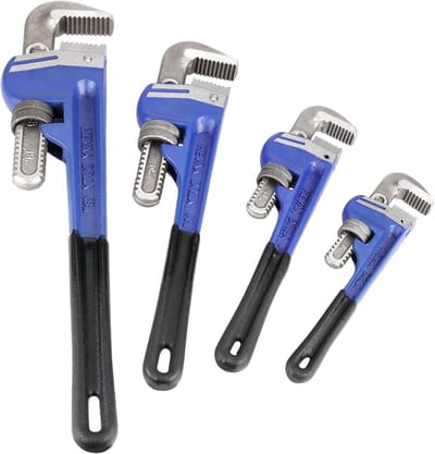 Set van 4 Verstelbare Tangen, Waterpomptangen en Pijptangen met Zachte Grip voor Reparaties en Klussen