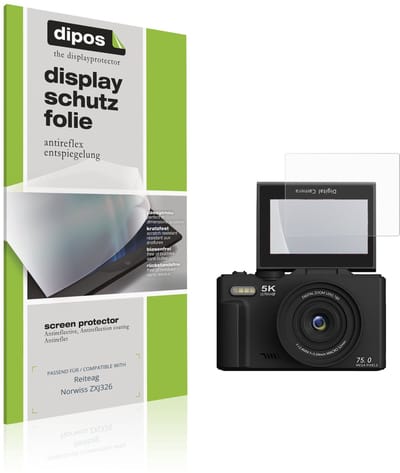 dipos – 4x Matte Beschermfolie geschikt voor Reiteag Norwiss ZXJ326 | Krasbestendige & antireflecterende Screenprotector Ultra-Thin
