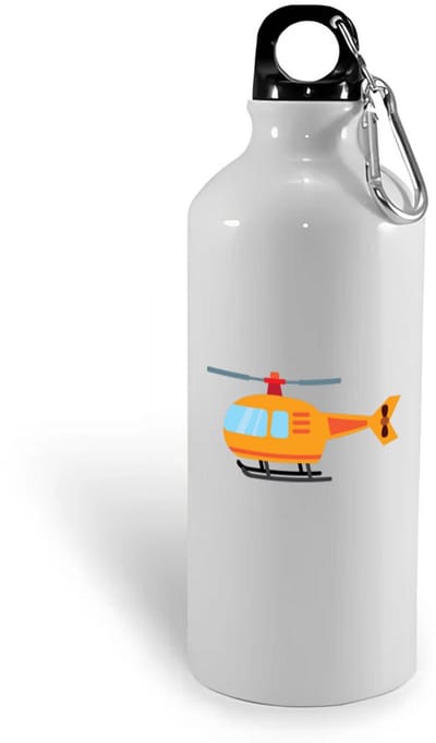 Hacebo® - Helicopter waterfles - Piloot - Helicopterpiloot - piloot - rotorvliegtuig - water fles - 400ML