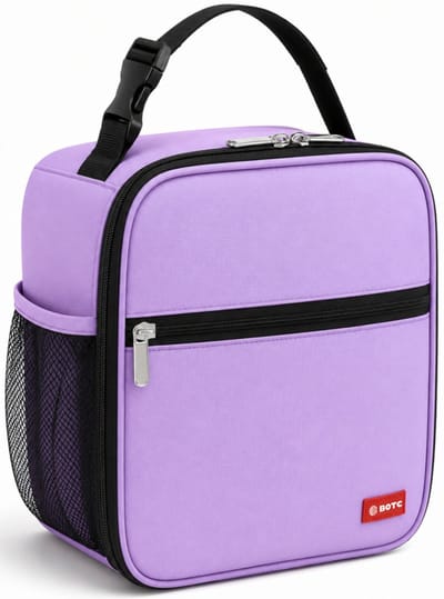 BOTC Koeltas - Lunchtas - koeltasje - Geïsoleerde Koeltas - Lunchtas 6 liter - Paars