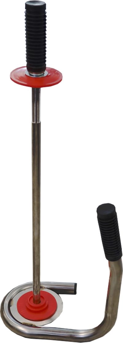 DULA Handwikkelfolie dispenser - Chroom - Geschikt voor 45/50cm folie - Rolhouder - Foliehouder - Wikkelfolie dispenser - 1 stuk