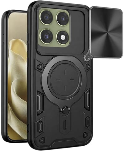 Hoesje geschikt voor Motorola Edge 70 Pro - Techsuit CamGuard Pro Back Cover - Zwart