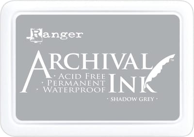Archival Stempelkussen - Ink Pad - Shadow grey