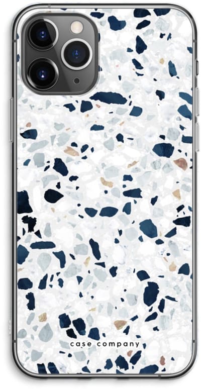 Case Company® - Hoesje geschikt voor iPhone 11 Pro Max hoesje - Terrazzo N°1 - Soft Cover Telefoonhoesje - Bescherming aan alle Kanten en Schermrand