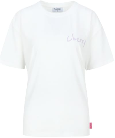 Fluresk T-shirt Danay T Shirt 26zqf12 Offwhite/orchid Purple Dames Maat - 36