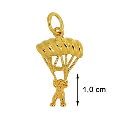 Blinx Jewels Vergulden Hanger Parachutespringer