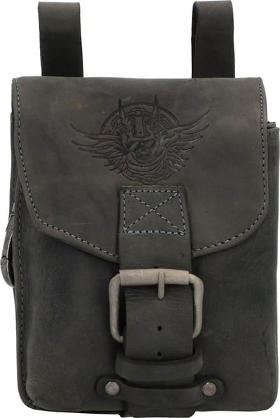 GREENBURRY gordeltas Vintage Special Biker Belt Bag Rolf Black zwart