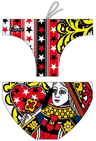 Turbo Big Queen Zwemslip Veelkleurig 5-6 Years Jongens