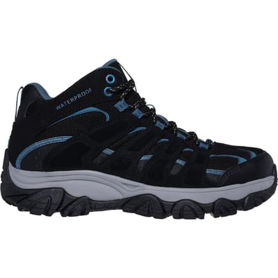 Skechers Dames/Dames Adventurer Waterdichte Wandelschoenen (Zwart)