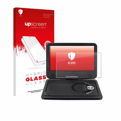 upscreen - Screenprotector voor Soundmaster PDB1910SW DVD Player - Folie Beschermfolie Beschermglas transparant