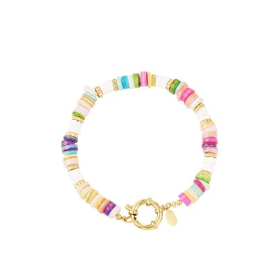 Bijoutheek Armband (sieraad) Discs Multi