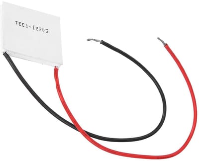 Dailygoody - TEC1-12703 Thermo-elektrische Koeler 30x30mm 12V 3A - Hoogwaardige Heatsink