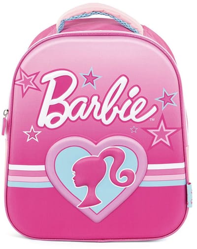 Barbie 3d 26x32x10 Cm Rugzak Roze