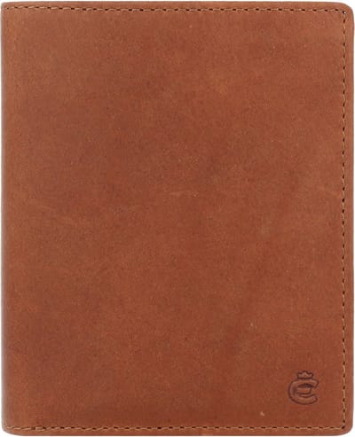 Esquire Dallas Portemonnee RFID-bescherming Leer 10.5 cm - Jongens - Staand formaat - braun